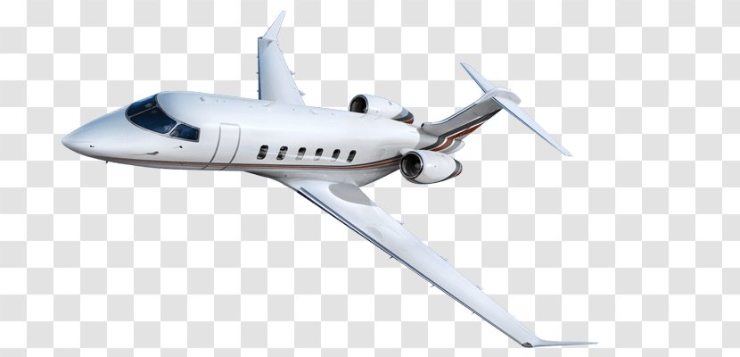 Airplane Business Jet Aircraft - Airliner Transparent PNG