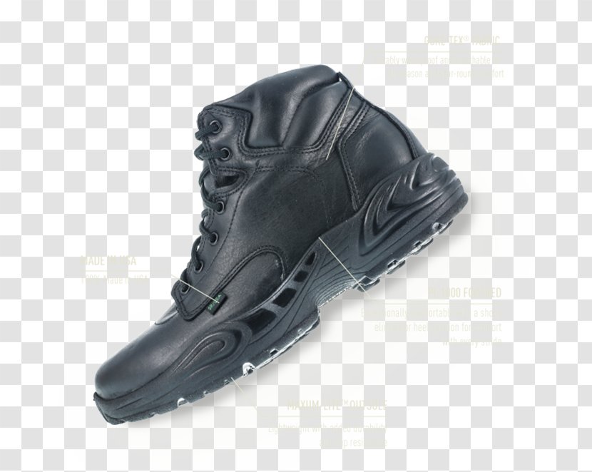 Nike Air Max Boot Reebok Shoe Footwear - Black Transparent PNG