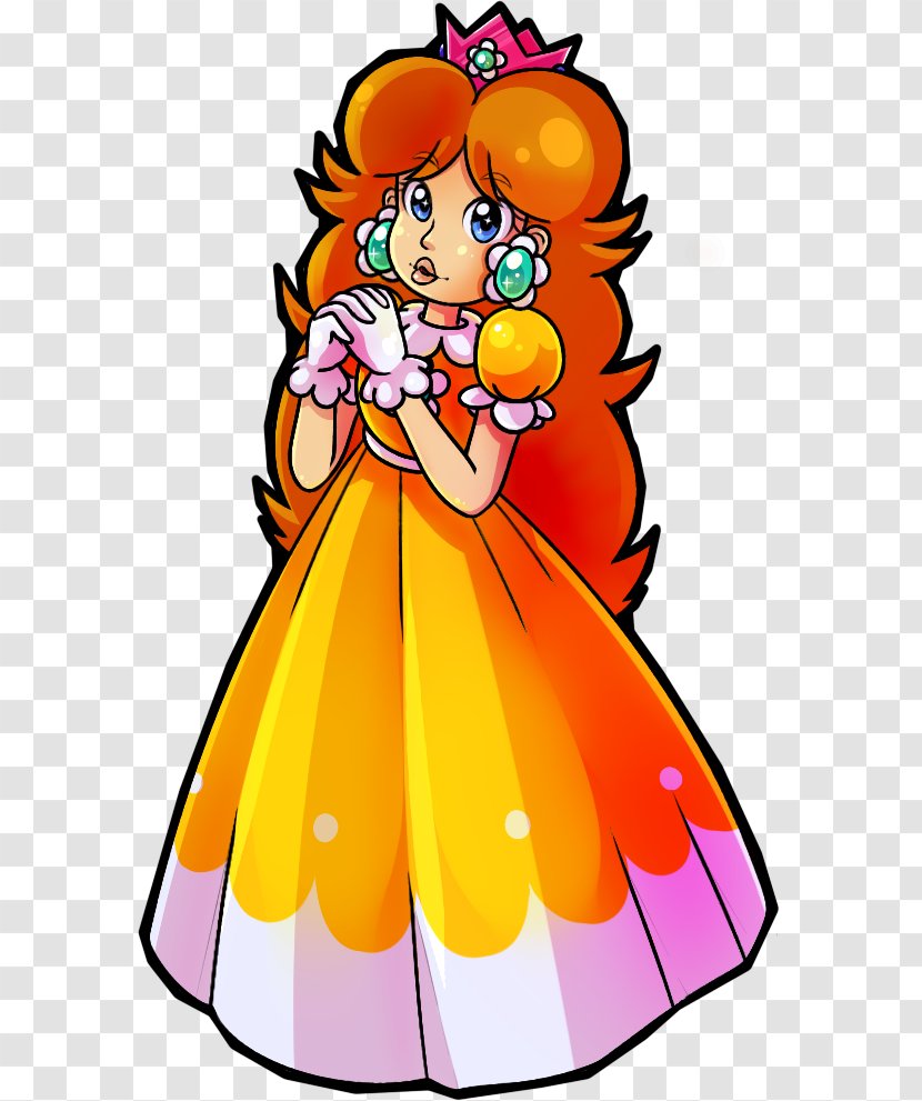 Princess Daisy Peach Super Mario Bros. - Costume Design - Bros Transparent PNG