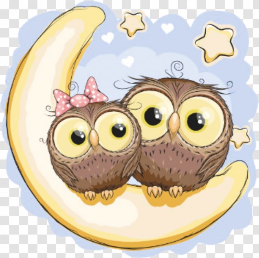 Owl Cartoon Beak Food Transparent PNG