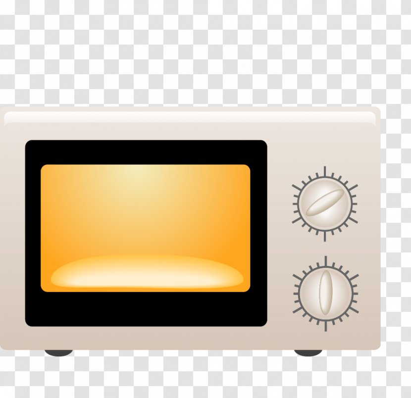 Home Appliance Microwave Oven Drawing - Cartoon Transparent PNG