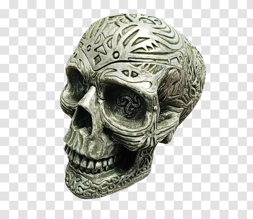 Head Skull Helmet Bone Headgear - Statue Personal Protective Equipment Transparent PNG