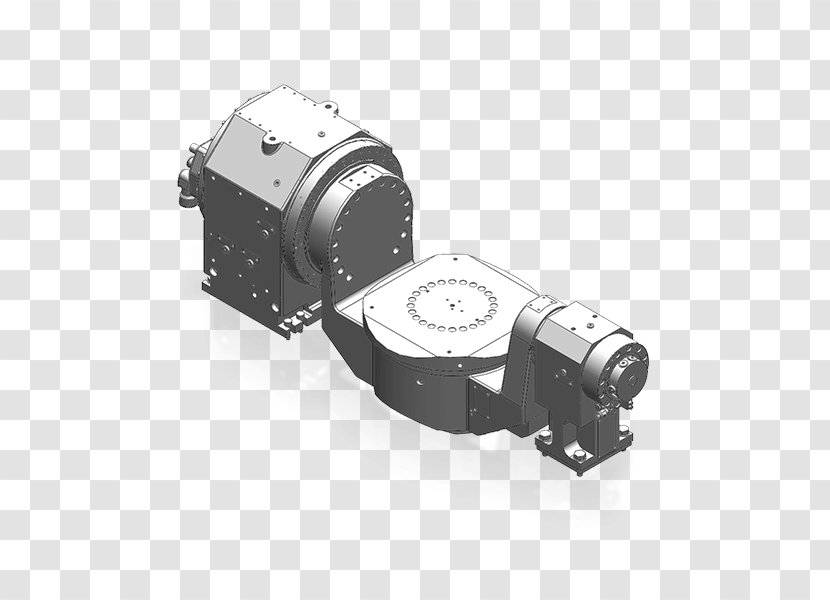 Rotary Table Machining Worm Drive Indexing Head Manufacturing - Obdelovanec - Axial Tilt Transparent PNG