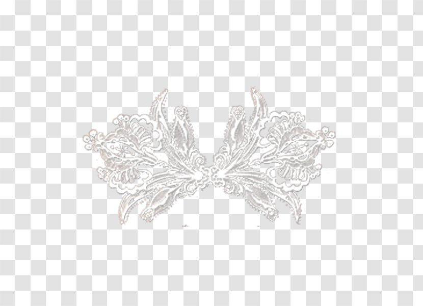 Visual Arts Butterfly White Lace - Moths And Butterflies - Jiuxing Transparent PNG