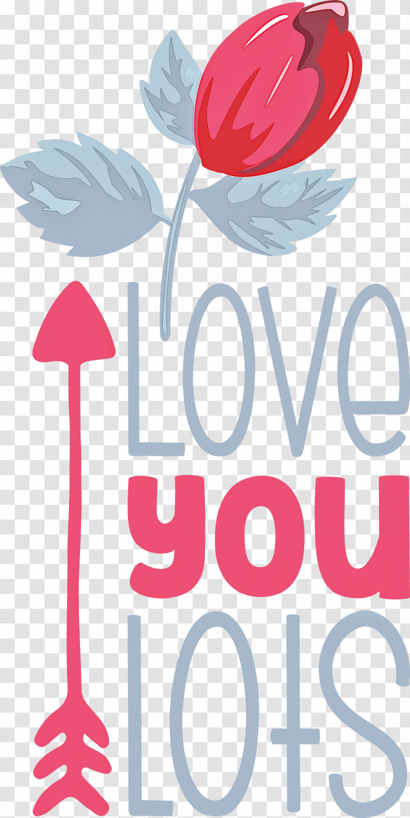 Love You Lots Valentines Day Valentine Transparent PNG