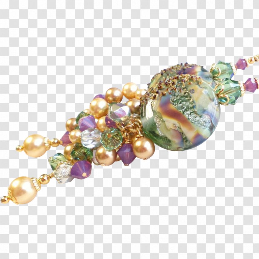 Pearl Bracelet Bead Purple Amethyst - Jewellery Transparent PNG