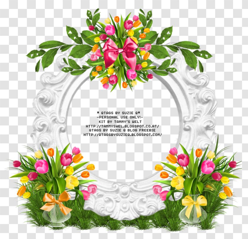 Cut Flowers Floral Design Floristry Petal - Suzie Q - Easter Frame Transparent PNG