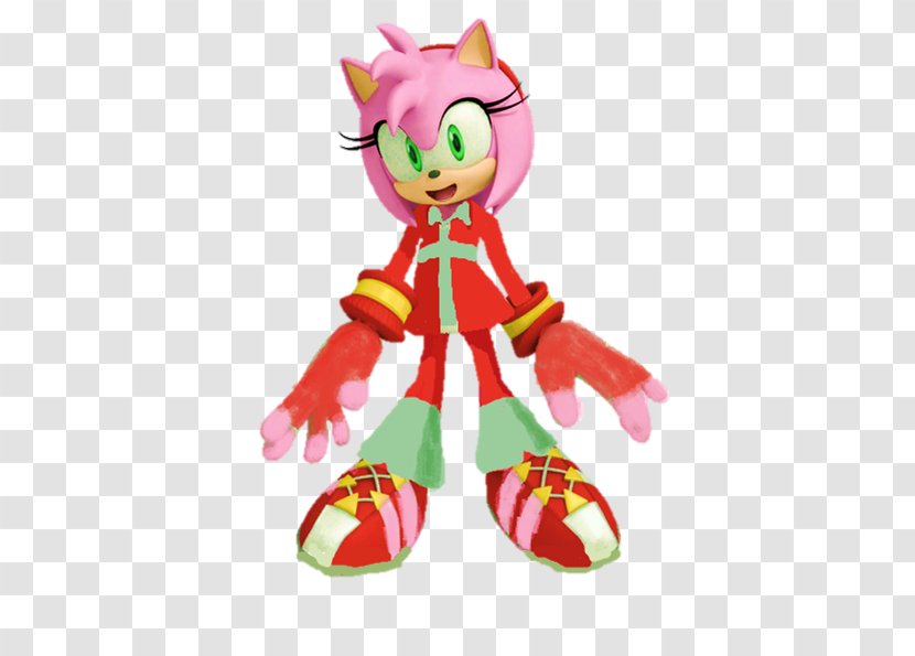 Amy Rose Sonic Free Riders Adventure 2 CD - Animal Figure - Pink Transparent PNG