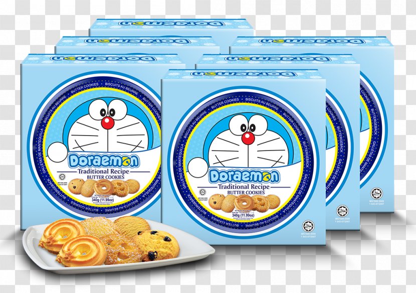 Butter Cookie Biscuits Food - Industry - Doraemon Transparent PNG