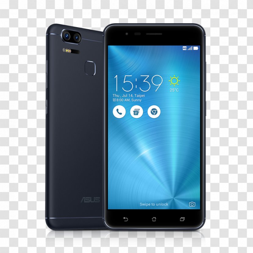 Asus Zenfone 3 Zoom ZE553KL Dual SIM 64GB [Black] Unlocked 华硕 Camera - Ze553kl - Sérigraphie Transparent PNG
