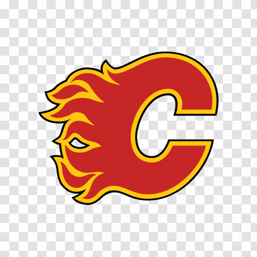 Calgary Flames Logo Keychain Ice Hockey - Decal - Nhl Mascots Transparent PNG