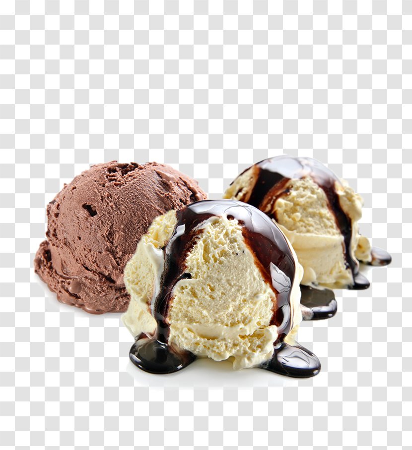 Ice Cream Cones Chocolate Sundae - Dessert Transparent PNG