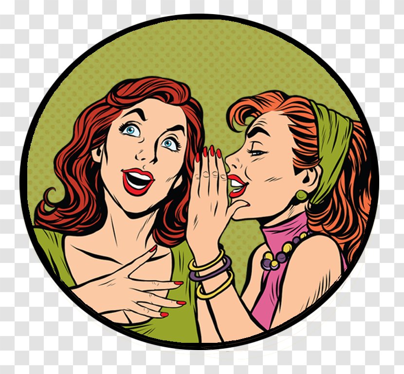 Royalty-free Gossip Pop Art - Drawing - Woman Transparent PNG