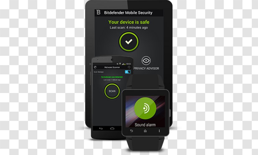 Bitdefender Mobile Security Android Phones Computer Software Transparent PNG