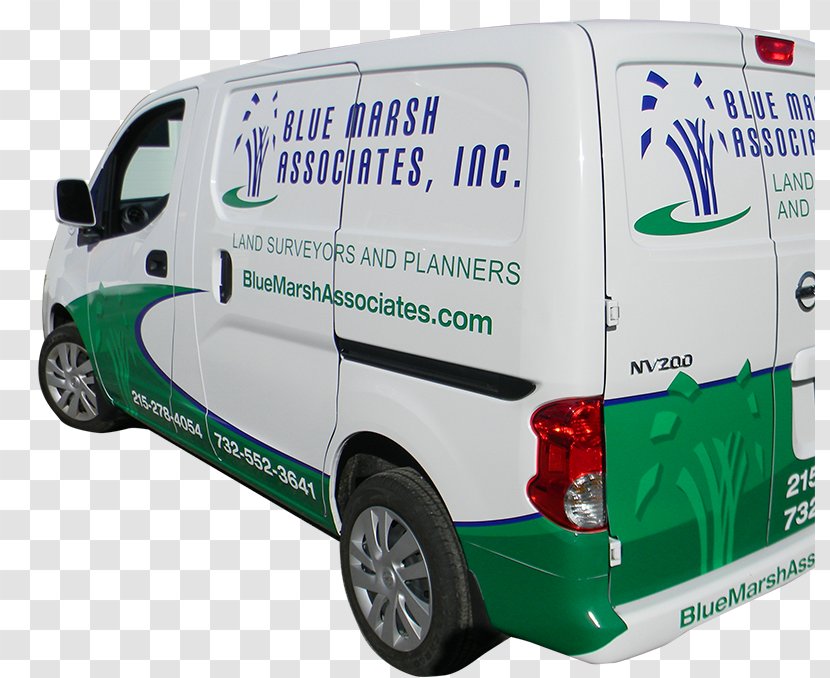 Blue Marsh Associates New Jersey Surveyor Compact Van Car - Service Transparent PNG