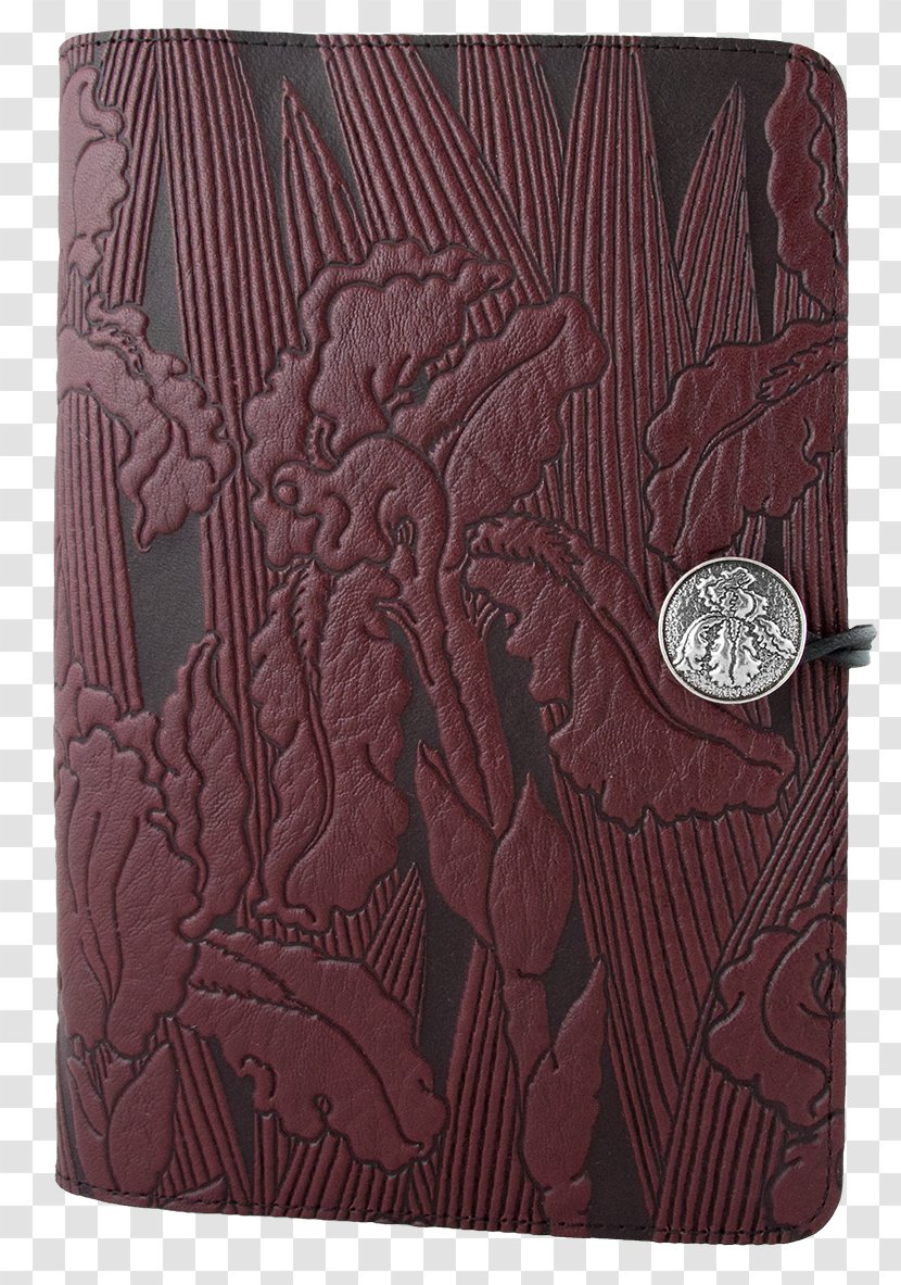 Wallet Maroon - Magenta - Mid-cover Design Transparent PNG