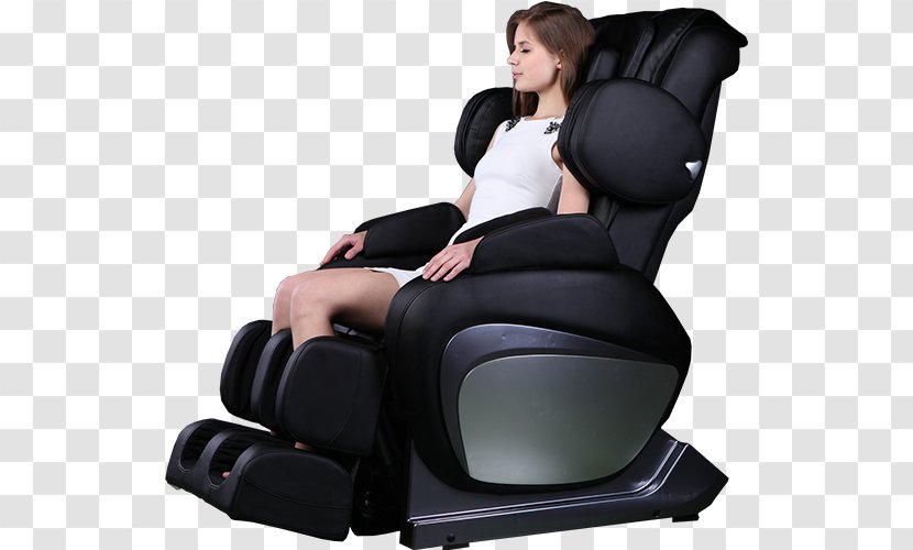 Massage Chair Recliner Wing - Car Seat Transparent PNG
