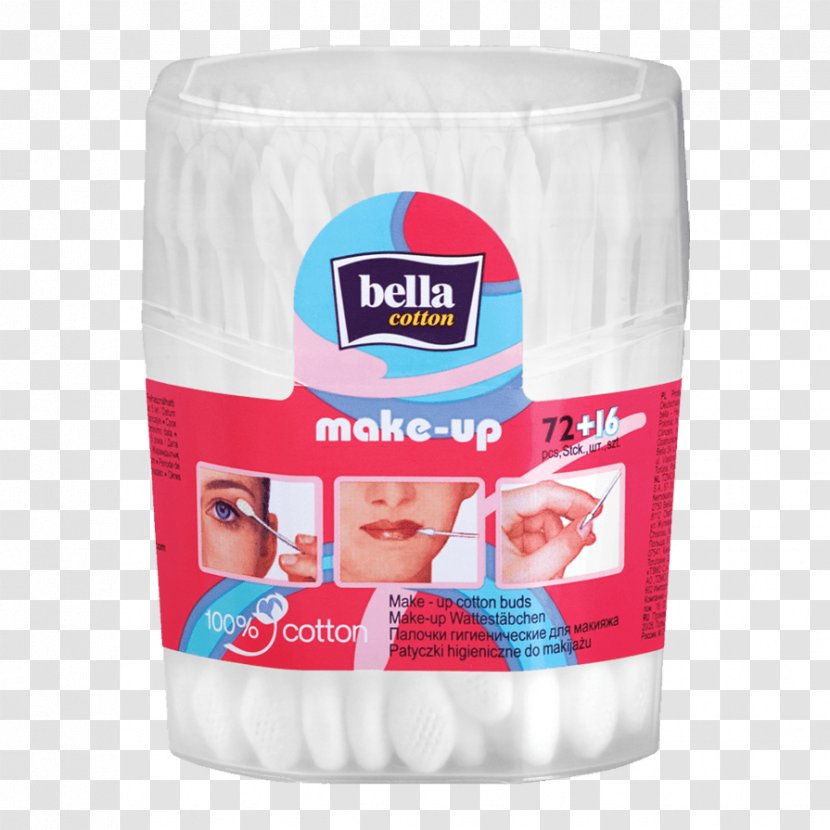 Cosmetics Bella Cotton Balls Buds - Artikel Transparent PNG