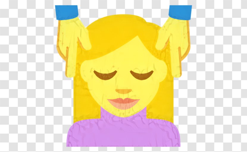 Happy Face Emoji - Yellow - Cartoon Transparent PNG