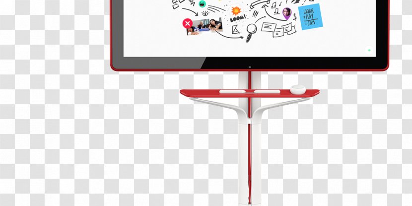 Jamboard Interactive Whiteboard G Suite Google - Red - Gsuite Transparent PNG