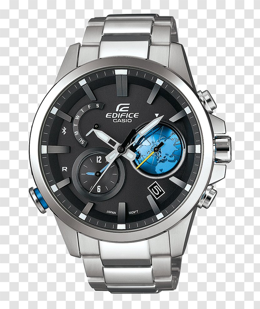 Casio Edifice Smartwatch G-Shock - Silver - Watches Transparent PNG
