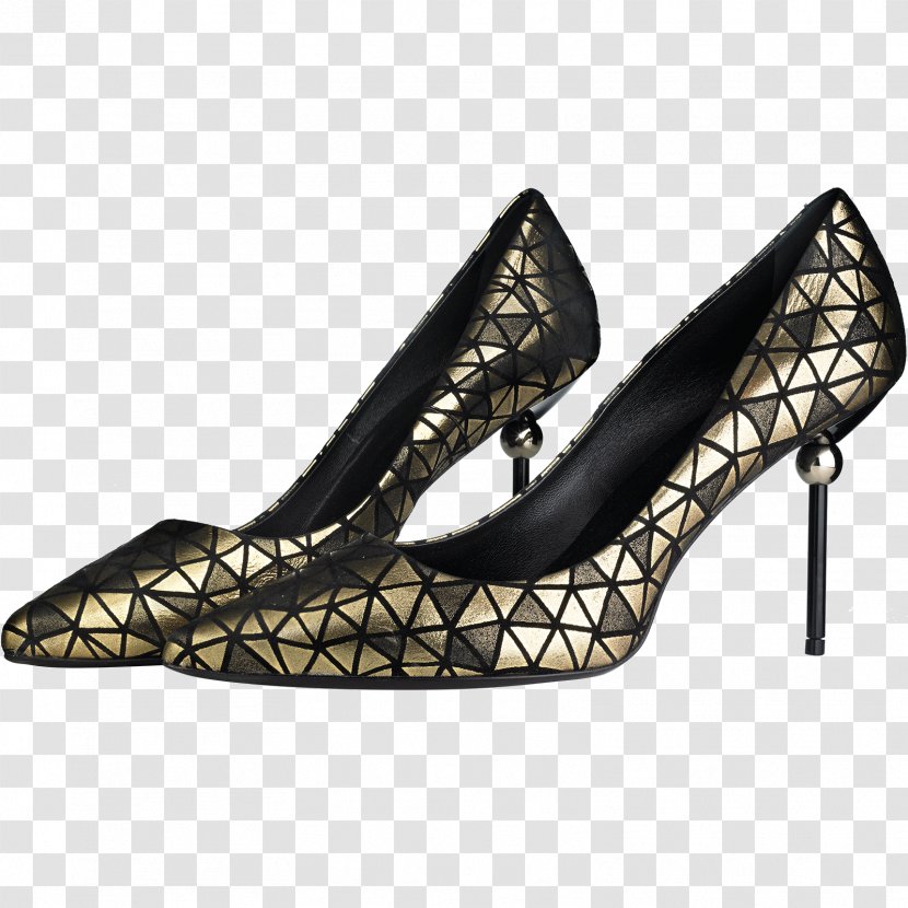 High-heeled Shoe Slipper Stiletto Heel Leather - Walking Transparent PNG