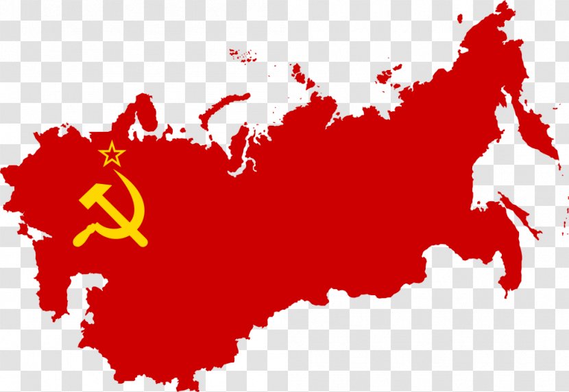 History Of The Soviet Union Gulag Flag Map - Communism Transparent PNG