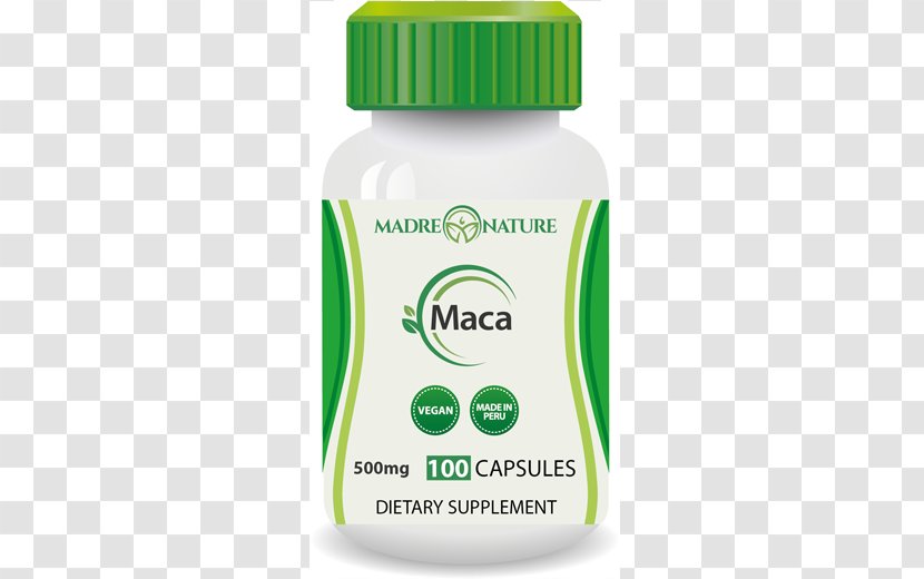 Dietary Supplement Maca Peruvian Cuisine Organic Food Capsule - Extract - Health Transparent PNG