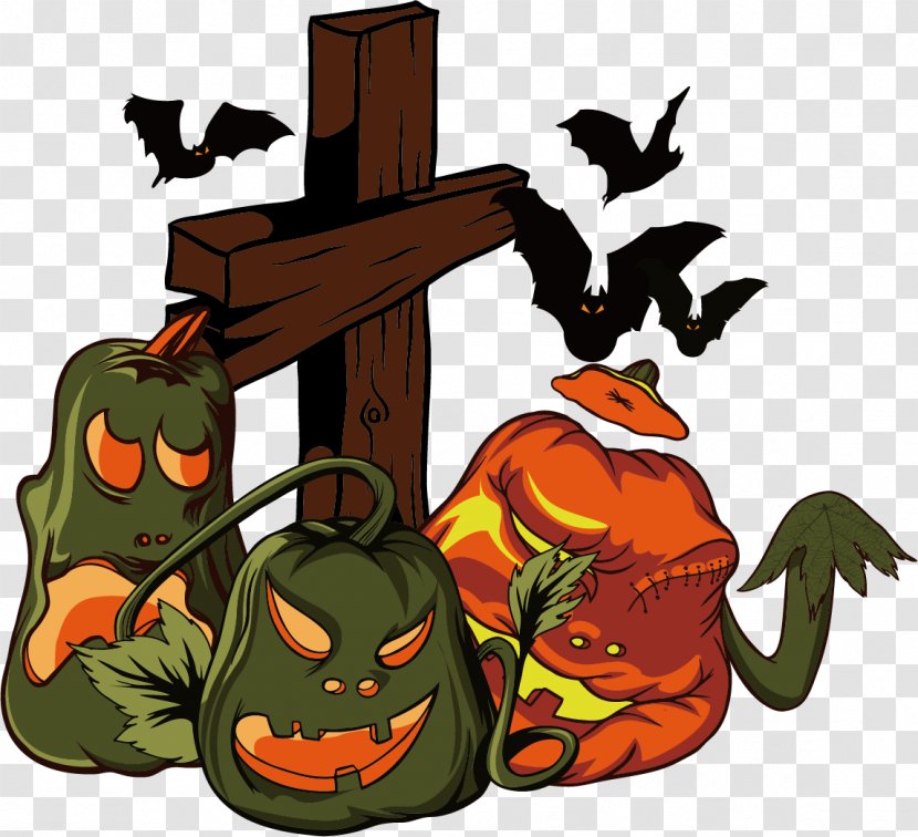 Halloween Design Elements HALLOWEEN - Fruit - Produce Transparent PNG