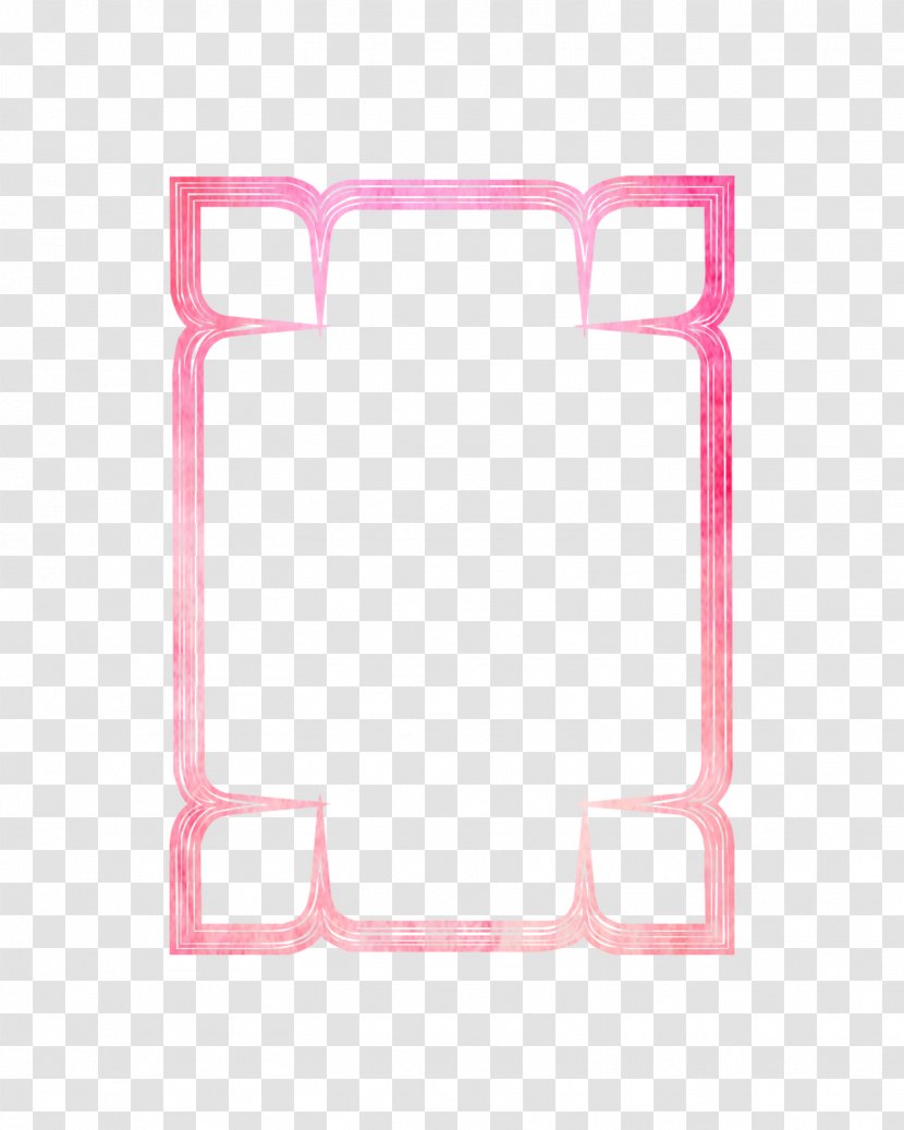 Product Rectangle Picture Frames Pattern - Pink Transparent PNG