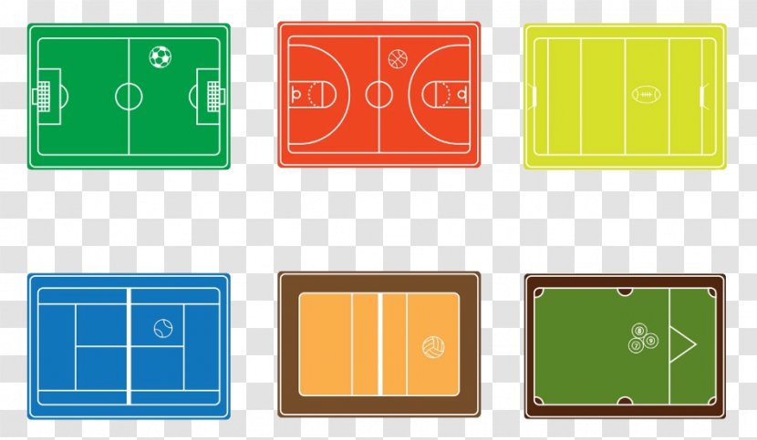 Basketball Court Sport Volleyball - Vector Transparent PNG