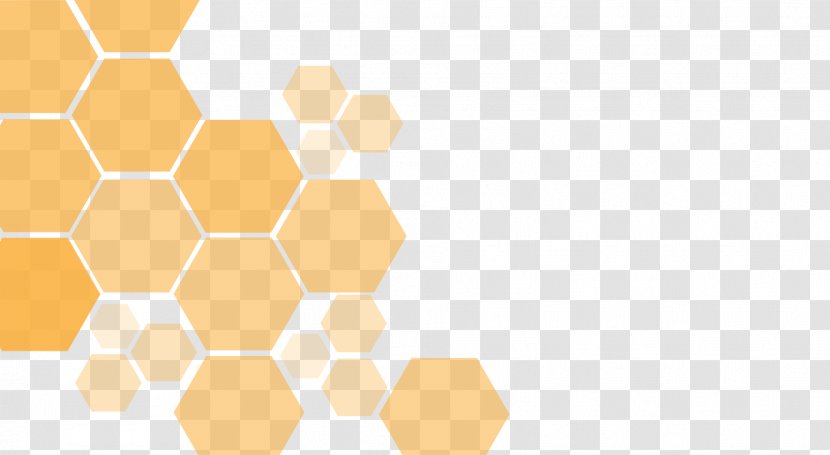 Honeycomb Line Desktop Wallpaper Angle - Orange Transparent PNG