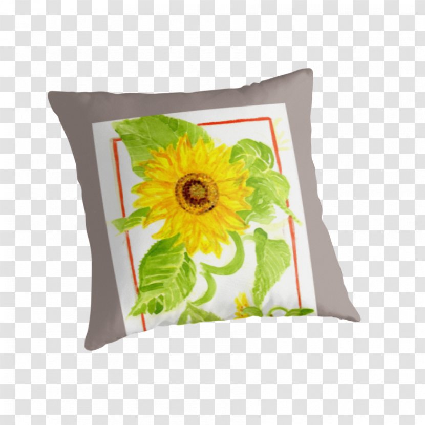 Cushion Throw Pillows Sunflower M - Pillow - Decorative Material Transparent PNG