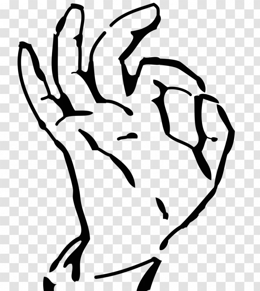 OK Clip Art - Gesture - Ok Sign Transparent PNG