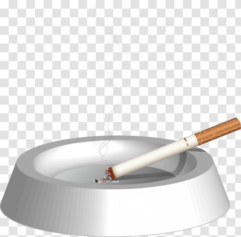 Cigarette Stock Photography Ashtray - Cartoon - Theme Vector Material, Transparent PNG