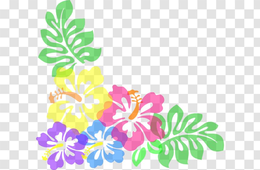 Hibiscus Schizopetalus Free Content Hawaiian Clip Art - Mallow Family - High Resolution Clipart Transparent PNG