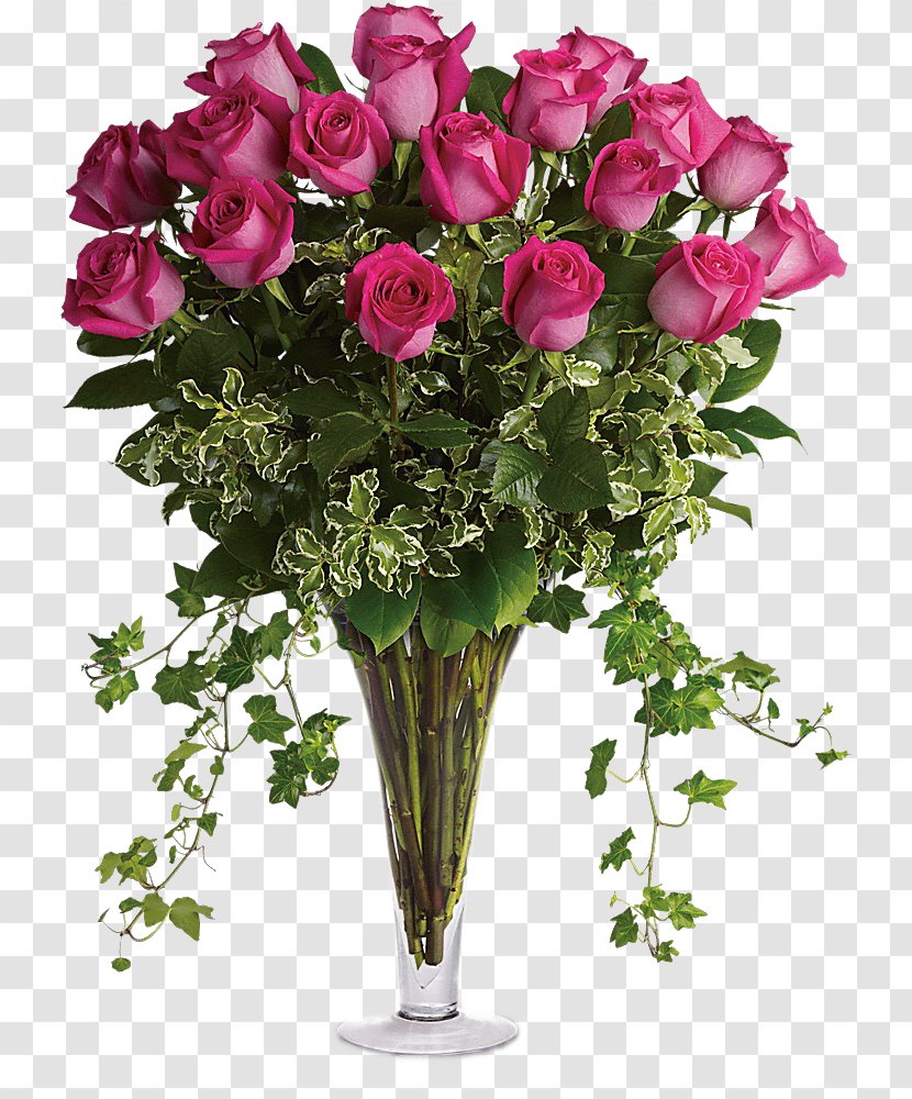 Flower Bouquet Floristry Teleflora Rose - Annual Plant - Of Flowers Transparent PNG