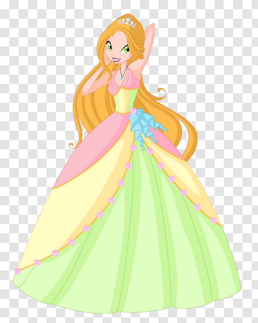 Princess Aurora Ball Gown Dress - Fashion Transparent PNG