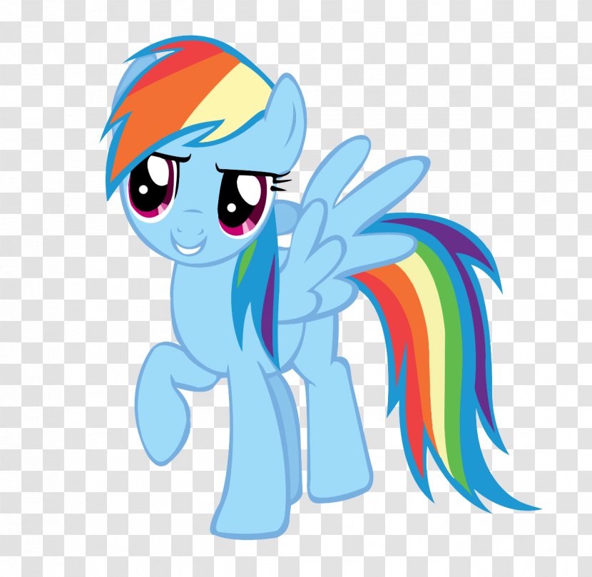 My Little Pony Rainbow Dash Clip Art Image - Tail Transparent PNG