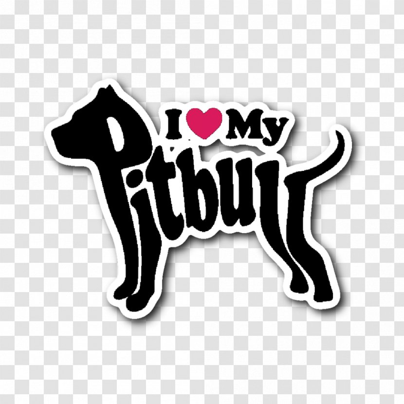 American Pit Bull Terrier Sticker Decal - Logo Transparent PNG