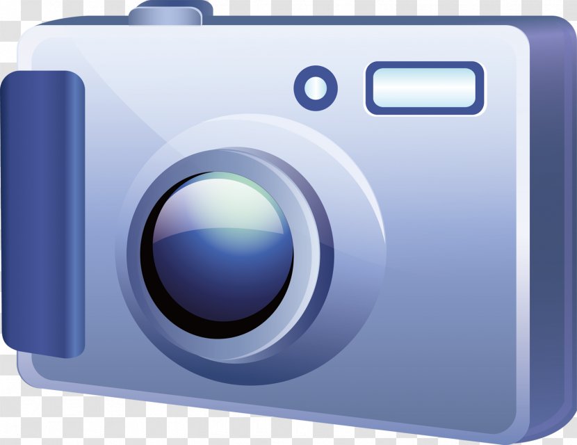 Mirrorless Interchangeable-lens Camera Digital - Cameras Optics - Cartoon Transparent PNG