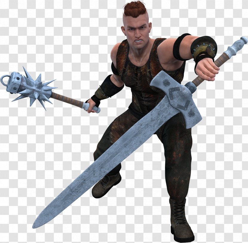 Sword Weapon Knight Warrior Job - Cold Transparent PNG