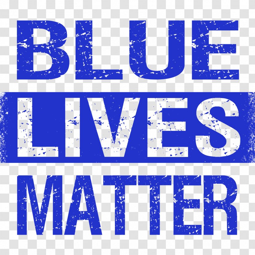 Blue Lives Matter Black Logo Brand Product Transparent PNG