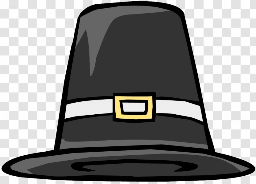 Pilgrim's Hat Clip Art - Headgear - Buckle Clipart Transparent PNG