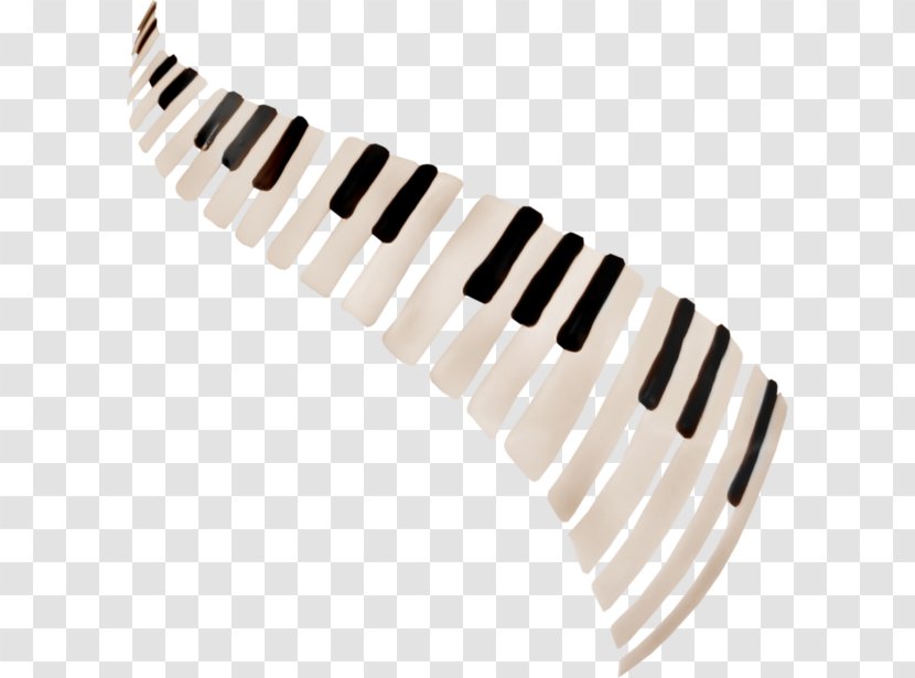 Musical Keyboard Piano Instrument - Watercolor - Flying Keys Transparent PNG