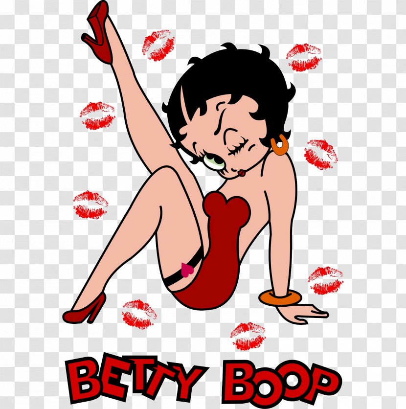 Betty Boop Character Drawing Wallpaper - Silhouette Transparent PNG