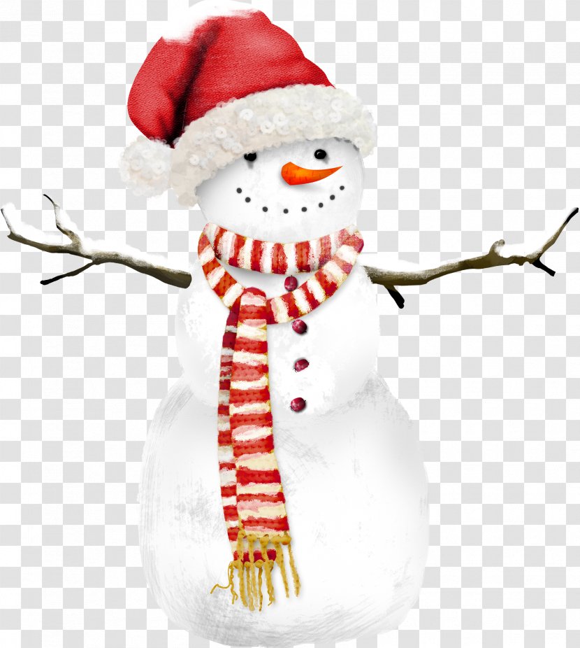 Snowman Clip Art - Holiday Ornament Transparent PNG