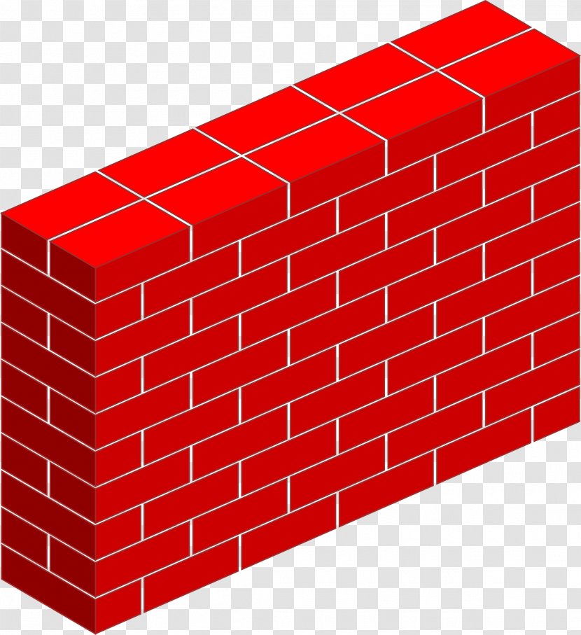 Stone Wall Brick Clip Art - Brickwork Transparent PNG