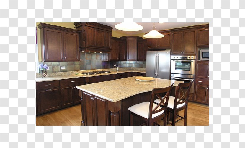 Countertop Kitchen Cabinet Cabinetry Granite - Marble Transparent PNG