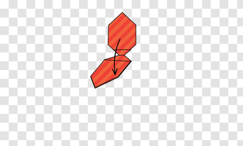 Origami Triangle How-to Animated Film - Orange Transparent PNG
